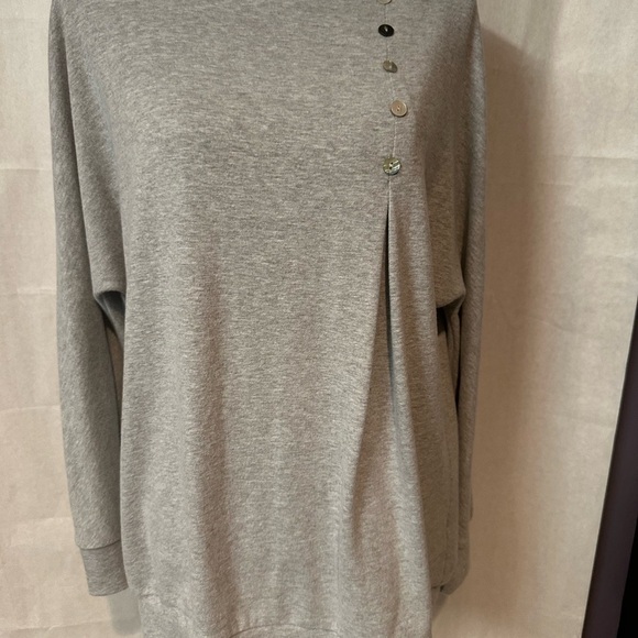 Gray and Black Button-Up Cardigans - Picture 7 of 12